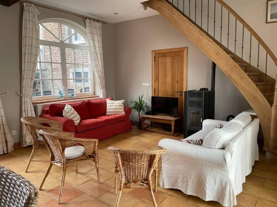 Le Cottage - Maison De 6 A 8 Personnes - La Ferme Du Try Frasnes-lez-Gosselies Bagian luar foto